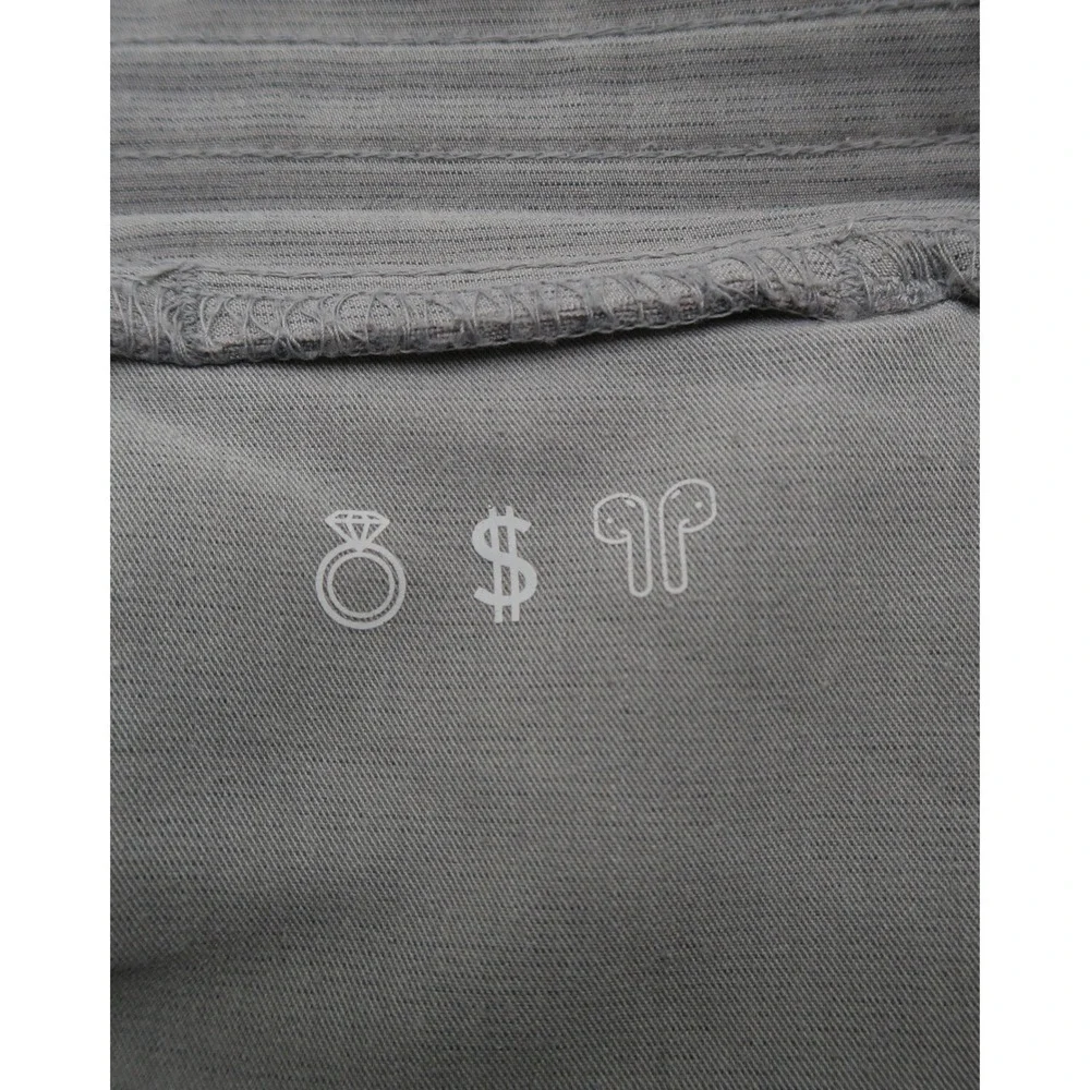 FIGS Technical Collection Scrub Pants Graphite Gray Mens Medium TW2000R Cargo